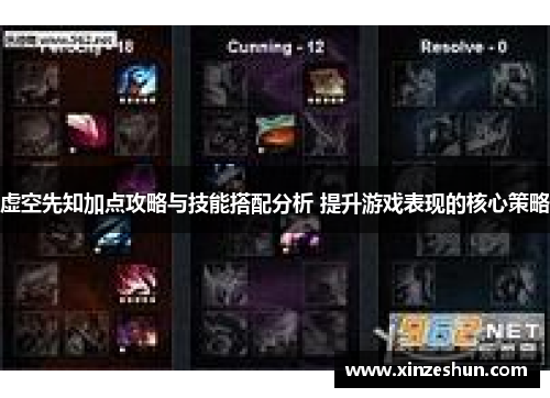 虚空先知加点攻略与技能搭配分析 提升游戏表现的核心策略